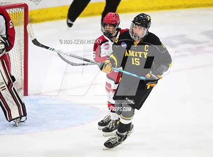 Thumbnail 1 in Amity Regional vs. Cheshire (CIAC DII Semifinal) photogallery.