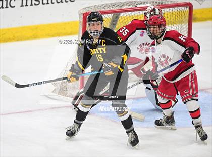 Thumbnail 1 in Amity Regional vs. Cheshire (CIAC DII Semifinal) photogallery.