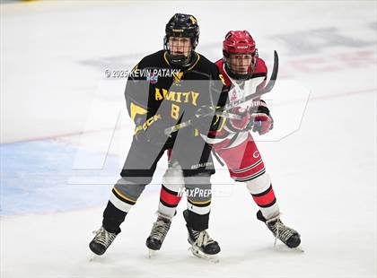 Thumbnail 2 in Amity Regional vs. Cheshire (CIAC DII Semifinal) photogallery.