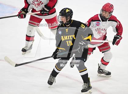 Thumbnail 1 in Amity Regional vs. Cheshire (CIAC DII Semifinal) photogallery.
