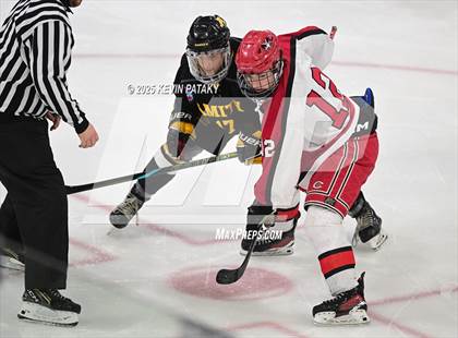 Thumbnail 2 in Amity Regional vs. Cheshire (CIAC DII Semifinal) photogallery.