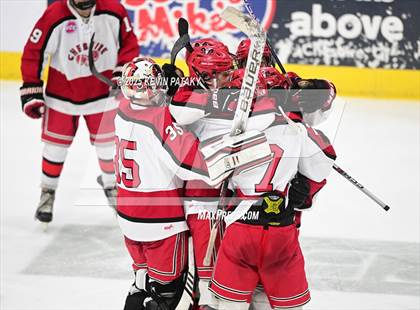 Thumbnail 1 in Amity Regional vs. Cheshire (CIAC DII Semifinal) photogallery.