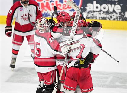 Thumbnail 2 in Amity Regional vs. Cheshire (CIAC DII Semifinal) photogallery.