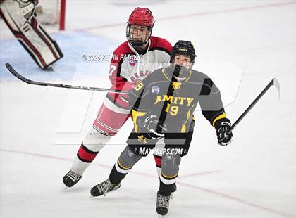 Thumbnail 2 in Amity Regional vs. Cheshire (CIAC DII Semifinal) photogallery.