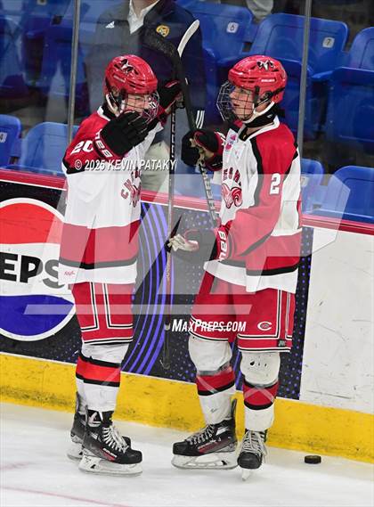Thumbnail 2 in Amity Regional vs. Cheshire (CIAC DII Semifinal) photogallery.