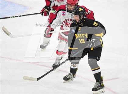 Thumbnail 2 in Amity Regional vs. Cheshire (CIAC DII Semifinal) photogallery.