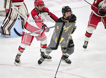 Thumbnail 2 in Amity Regional vs. Cheshire (CIAC DII Semifinal) photogallery.