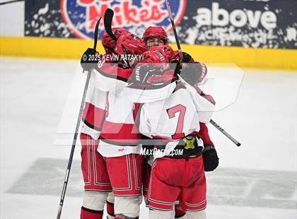 Thumbnail 2 in Amity Regional vs. Cheshire (CIAC DII Semifinal) photogallery.
