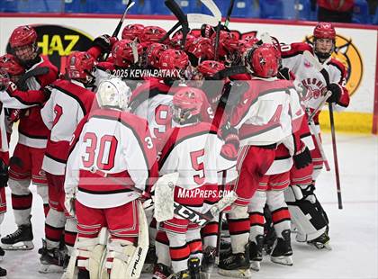 Thumbnail 2 in Amity Regional vs. Cheshire (CIAC DII Semifinal) photogallery.