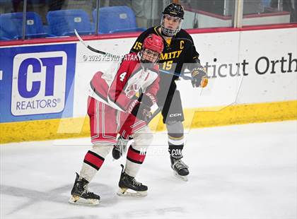 Thumbnail 2 in Amity Regional vs. Cheshire (CIAC DII Semifinal) photogallery.