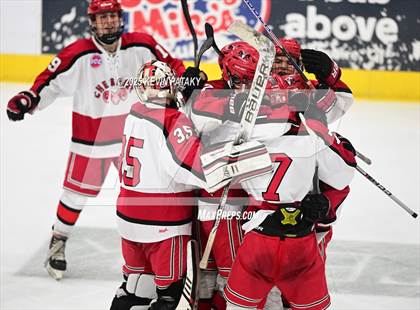 Thumbnail 2 in Amity Regional vs. Cheshire (CIAC DII Semifinal) photogallery.