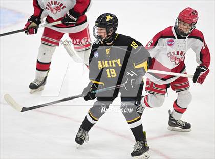 Thumbnail 2 in Amity Regional vs. Cheshire (CIAC DII Semifinal) photogallery.