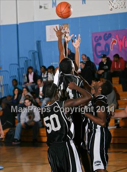 Thumbnail 2 in Acorn Social Justice vs John Bowne (Queens Jam Christmas Classic) photogallery.