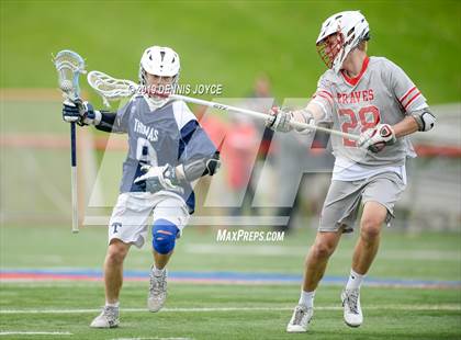 Thumbnail 1 in Webster Thomas @ Canandaigua Academy (Section 5 Class B Semifinal) photogallery.
