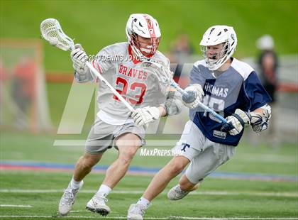 Thumbnail 2 in Webster Thomas @ Canandaigua Academy (Section 5 Class B Semifinal) photogallery.