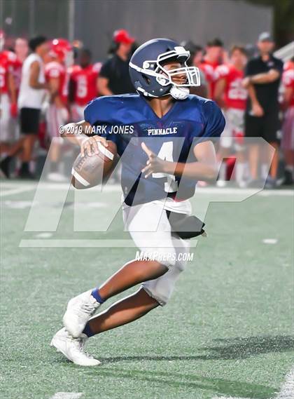 Thumbnail 3 in Brophy College Prep and Red Mountain (Mesa) @ Pinnacle (Scrimmage) photogallery.