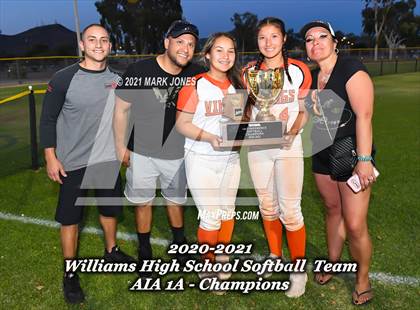 Thumbnail 1 in Williams vs San Manuel (AIA 1A Final - Awards) photogallery.