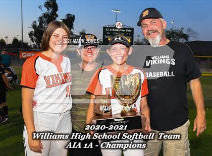 Thumbnail 1 in Williams vs San Manuel (AIA 1A Final - Awards) photogallery.