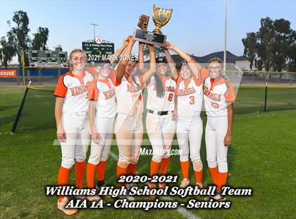 Thumbnail 1 in Williams vs San Manuel (AIA 1A Final - Awards) photogallery.