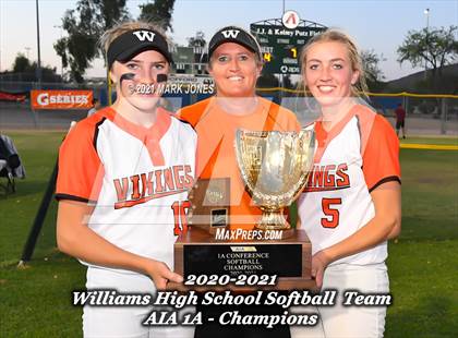 Thumbnail 3 in Williams vs San Manuel (AIA 1A Final - Awards) photogallery.