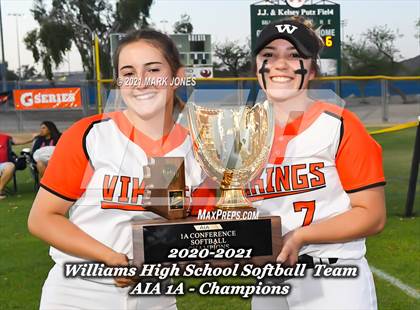 Thumbnail 2 in Williams vs San Manuel (AIA 1A Final - Awards) photogallery.