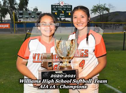 Thumbnail 2 in Williams vs San Manuel (AIA 1A Final - Awards) photogallery.