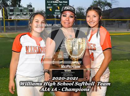 Thumbnail 3 in Williams vs San Manuel (AIA 1A Final - Awards) photogallery.
