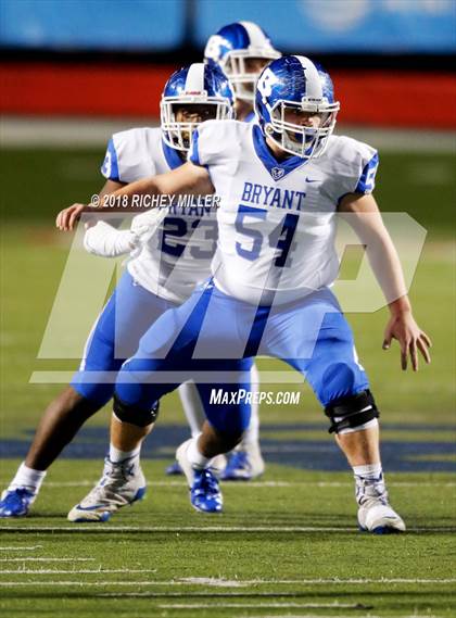 Thumbnail 3 in Bryant vs. North Little Rock (AAA 7A Final) photogallery.