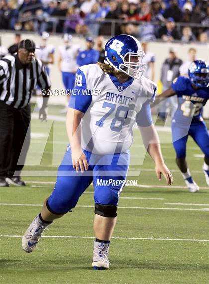 Thumbnail 2 in Bryant vs. North Little Rock (AAA 7A Final) photogallery.