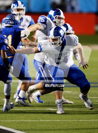 Thumbnail 1 in Bryant vs. North Little Rock (AAA 7A Final) photogallery.