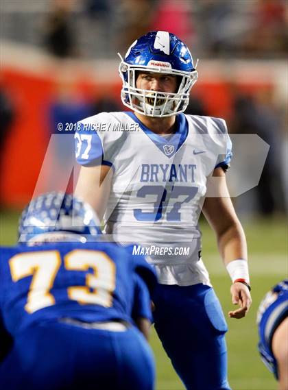 Thumbnail 1 in Bryant vs. North Little Rock (AAA 7A Final) photogallery.