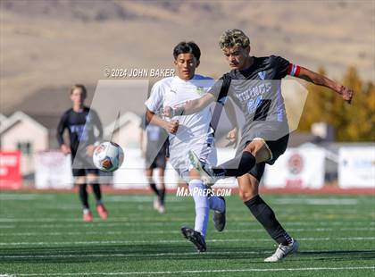 Thumbnail 3 in South Tahoe vs. Sports Leadership & Management (NIAA 3A State Finals) photogallery.