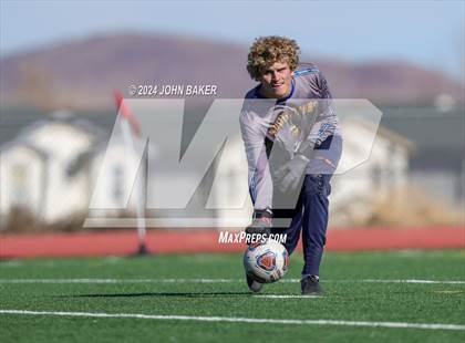 Thumbnail 1 in South Tahoe vs. Sports Leadership & Management (NIAA 3A State Finals) photogallery.