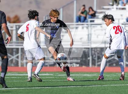 Thumbnail 1 in South Tahoe vs. Sports Leadership & Management (NIAA 3A State Finals) photogallery.
