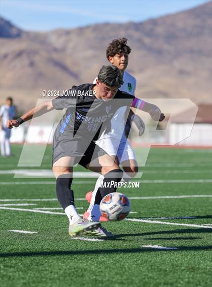 Thumbnail 3 in South Tahoe vs. Sports Leadership & Management (NIAA 3A State Finals) photogallery.