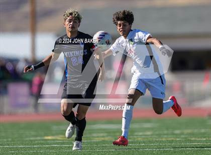 Thumbnail 2 in South Tahoe vs. Sports Leadership & Management (NIAA 3A State Finals) photogallery.