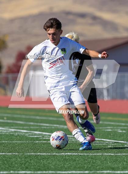 Thumbnail 2 in South Tahoe vs. Sports Leadership & Management (NIAA 3A State Finals) photogallery.