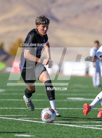 Thumbnail 2 in South Tahoe vs. Sports Leadership & Management (NIAA 3A State Finals) photogallery.