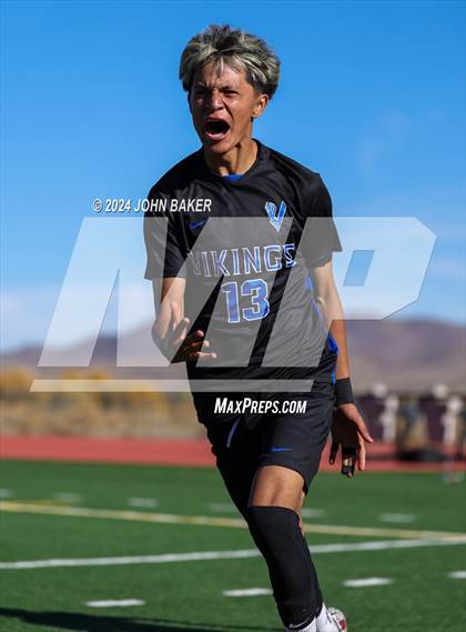 Thumbnail 3 in South Tahoe vs. Sports Leadership & Management (NIAA 3A State Finals) photogallery.