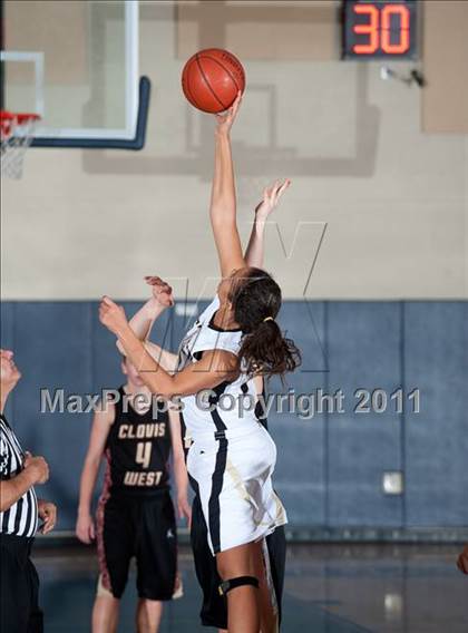Thumbnail 1 in Clovis West vs Westview (So Cal Holiday Prep Classic) photogallery.