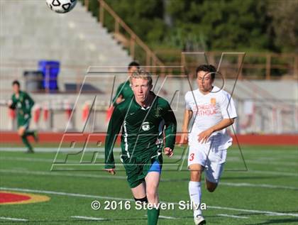 Thumbnail 3 in Cathedral Catholic vs. Santa Barbara (CIF SoCal Regional D1 Semifinal) photogallery.
