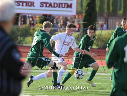 Thumbnail 3 in Cathedral Catholic vs. Santa Barbara (CIF SoCal Regional D1 Semifinal) photogallery.