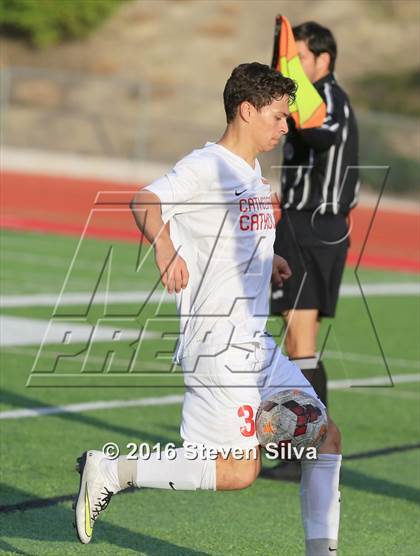 Thumbnail 1 in Cathedral Catholic vs. Santa Barbara (CIF SoCal Regional D1 Semifinal) photogallery.
