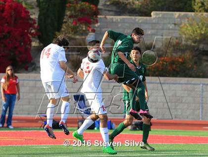 Thumbnail 3 in Cathedral Catholic vs. Santa Barbara (CIF SoCal Regional D1 Semifinal) photogallery.