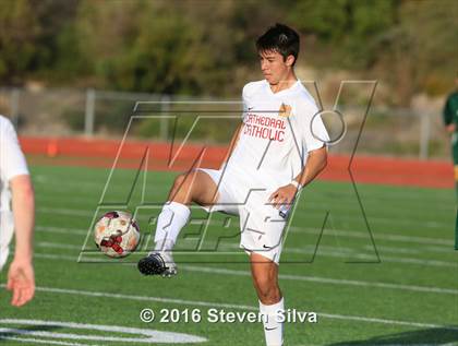 Thumbnail 2 in Cathedral Catholic vs. Santa Barbara (CIF SoCal Regional D1 Semifinal) photogallery.