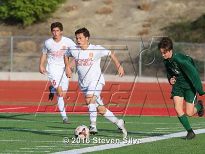 Thumbnail 1 in Cathedral Catholic vs. Santa Barbara (CIF SoCal Regional D1 Semifinal) photogallery.