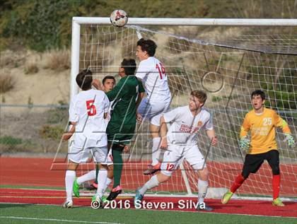 Thumbnail 3 in Cathedral Catholic vs. Santa Barbara (CIF SoCal Regional D1 Semifinal) photogallery.