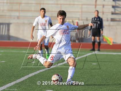 Thumbnail 2 in Cathedral Catholic vs. Santa Barbara (CIF SoCal Regional D1 Semifinal) photogallery.