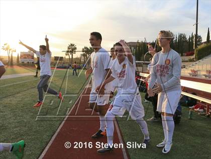 Thumbnail 2 in Cathedral Catholic vs. Santa Barbara (CIF SoCal Regional D1 Semifinal) photogallery.