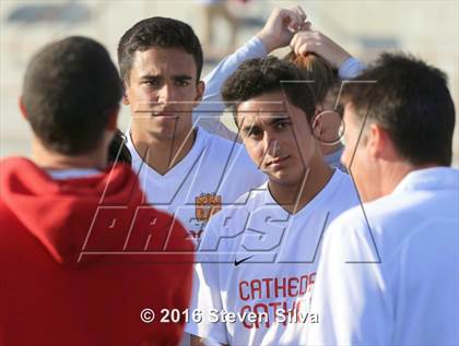Thumbnail 3 in Cathedral Catholic vs. Santa Barbara (CIF SoCal Regional D1 Semifinal) photogallery.
